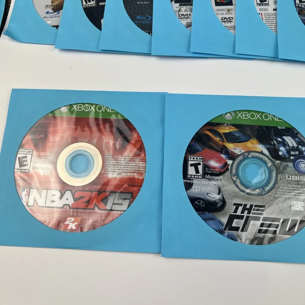 Multi Platform Loose Discs Video Game - Lot Of 50 - AS IS Untested Scratches #2